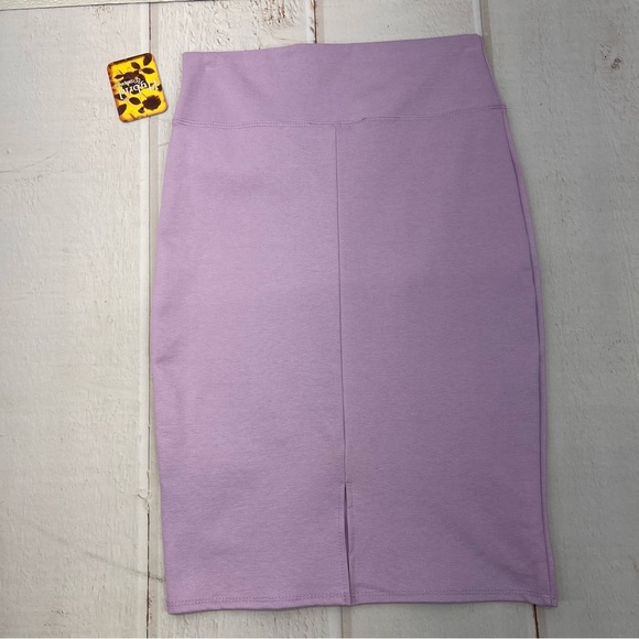 NWT Women Premium Nylon Ponte Stretch Office Pencil Skirt High Waist SIZE LARGE - Picture 9 of 16
